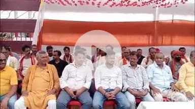 आरा: भाजपा भोजपुर ने सोमवार को डॉक्टर भीमराव अंबेडकर जी के अपमान एवं लालू परिवार के अहंकार के खिलाफ एकदिवसीय धरना दिया