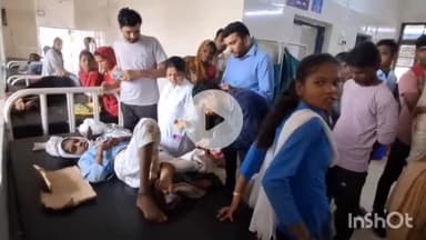 बटियागढ़: खड़ेरी मार्ग पर ऑटो रिक्शा पलटा, 2 छात्राओं समेत 5 घायल, बटियागढ अस्पताल में भर्ती