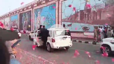 पिंड्रा: वाराणसी पहुंचे केंद्रीय गृहमंत्री अमित शाह, एयरपोर्ट से काल भैरव मंदिर के लिए हुए रवाना