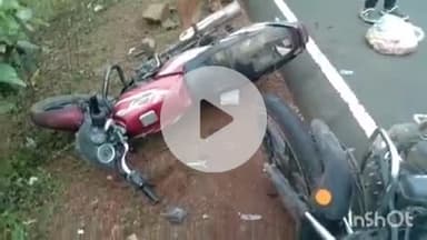 बमोरी: बमोरी बिसनवाड़ा रोड पर छात्रावास के सामने दो मोटरसाइकिल की टक्कर, दो युवक घायल