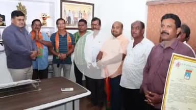 ବାଣପୁର: ନାଚୁଣୀ ଭାଜପା କାର୍ଯ୍ୟାଳୟରେ ବିଜପିର ମିଶ୍ରଣ ପର୍ବ. ଯୋଗଦେଲେ ଆଇନ ମନ୍ତ୍ରୀ