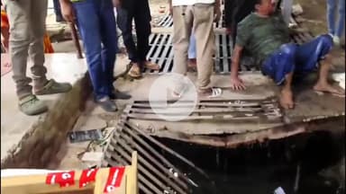 जहानाबाद: फिदा हुसैन रोड पर खुले नाले में गिरने से एक व्यक्ति घायल, मोबाइल दुकान के सामान को भी नुकसान