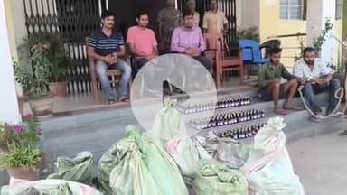 सुपौल: मध निषेध विभाग ने 2600 कफ सिरप बोतलों के साथ एक स्कॉर्पियो और दो तस्करों को किया गिरफ्तार