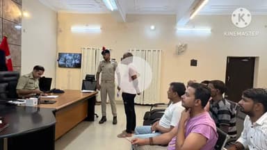 नवादा: नवादा में पुलिस अधीक्षक ने आम जनों की फरियाद सुनी, उमड़ी लोगों की भीड़