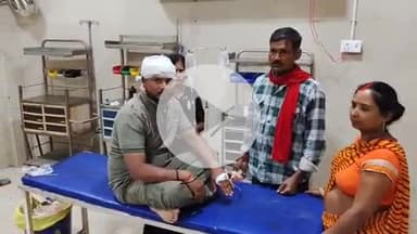 कप्तानगंज: कप्तानगंज के साखोपार में सड़क हादसे में पिकअप ने बाइक सवार को मारी टक्कर, युवक गंभीर रूप से घायल, जिला अस्पताल में भर्ती