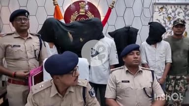जमुई: करमटिया के जंगल में लूटपाट मामले में पुलिस ने 6 लोगों को किया गिरफ्तार, एसपी ने प्रेस कॉन्फ्रेंस कर दी जानकारी