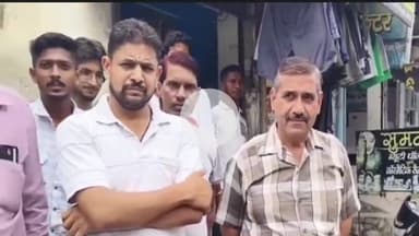 करनाल: इंद्री में बाजार में  सफाई व्यवस्था ठीक ना होने से दुकानदारों ने इकट्ठे होकर रोष व्यक्त किया#jansamasys