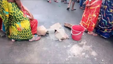 सिंगरौली: परसौना बलिया पुलिया के पास ट्रेलर ने बाइक सवार को कुचला, दूध बेचने वाले की मौके पर मौत, लोगों ने किया चक्काजाम