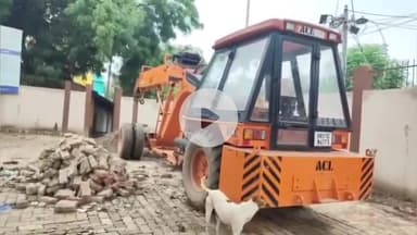 बाढ़: सवेरा चौक के पास हाइड्रा क्रेन ने एक बुजुर्ग महिला को कुचला