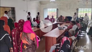 मेदिनीनगर (डालटनगंज): जिले में धरती आबा जनभागीदारी अभियान के तहत पंचायतों में लगाए गए शिविर