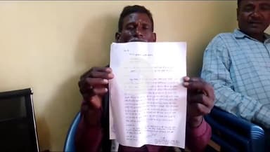 सिंगरौली: देवरा गांव के व्यक्ति ने कुछ लोगों पर मशीन से घर गिराने का आरोप लगाया, एसपी-कलेक्टर से शिकायत की