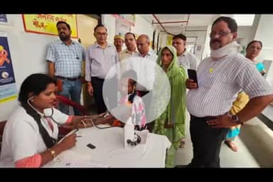 बलरामपुर: संयुक्त चिकित्सालय में प्रधानमंत्री सुरक्षित मातृत्व अभियान का सीएमओ ने किया निरीक्षण, 1192 गर्भवती महिलाओं की हुई जांच