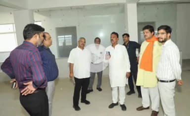 ग्वालियर गिर्द: प्रभारी मंत्री तुलसी सिलावट ने निर्माणाधीन खाद्य प्रयोगशाला का निरीक्षण किया