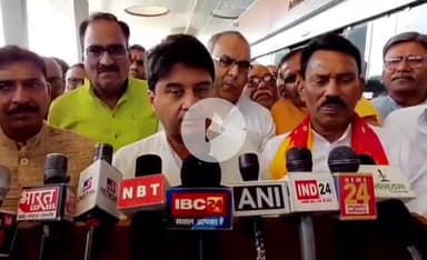 ग्वालियर गिर्द: कांग्रेस को हर साल 25 जून को अपने पाप धोने चाहिए : केंद्रीय मंत्री ज्योतिरादित्य सिंधिया