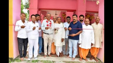 नबीनगर: बिहार-झारखंड सीमा पर स्थित गजना धाम मंदिर प्रांगण में आर्द्रा मेला का उद्घाटन