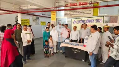 बलरामपुर: जिला संयुक्त चिकित्सालय में स्टॉप डायरिया अभियान की हुई शुरुआत