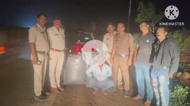 जीरन: जीरन थाना पुलिस ने हुण्डाई कार से 1 क्विंटल 10 किलो डोडाचूरा बरामद किया, एक तस्कर गिरफ्तार