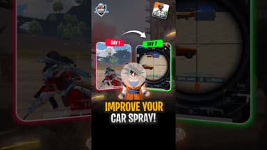 Improve Car Tracing in BGMI🔥#BGMICarTracing #BGMITraining #CarSprayControl #BGMIWOWMode #BGMIShorts