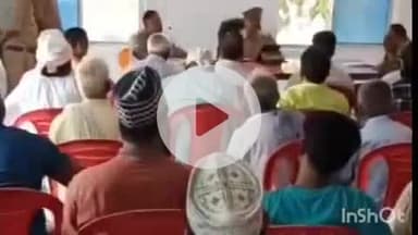 भाटपार रानी: आगामी त्यौहारों को देखते हुए भटनी थाने पर आयोजित की गई पीस कमेटी की बैठक