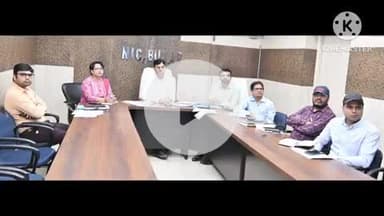 बक्सर: मुख्य सचिव ने वीडियो कांफ्रेंसिंग से समाहरणालय के विभिन्न विभागों की समीक्षा की