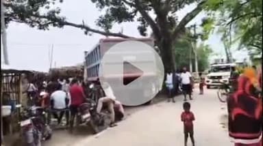 कदवा: मुरादपुर के पास तेज रफ्तार ट्रक ने व्यक्ति को टक्कर मारी, मौके पर मौत