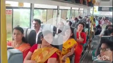 हिंगणघाट: शहरातील आगारातून तिर्थ यात्रा पॅकेज टूर योजनेअंतर्गत २ बस मधून ८० प्रवासी देवदर्शनासाठी रवाना