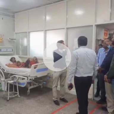 कानपुर: हैलेट अस्पताल के इमरजेंसी वार्ड के पंखे में लगी आग, सुरक्षाकर्मियों ने आग पर पाया काबू