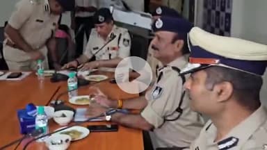 हुज़ूर: पुलिस कमिश्नर कार्यालय में DGP कैलाश मकवाना ने वरिष्ठ पुलिस अधिकारियों के साथ की समीक्षा बैठक