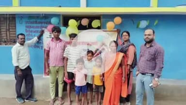 बेरमो: फुसरो: प्रधानमंत्री आवास योजना में चार लाभार्थियों को कराया गया गृह प्रवेश