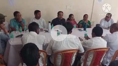 नगर नौसा: नगरनौसा में पंचायत समिति सदस्य की बैठक में सात निश्चय योजना की समीक्षा की गई