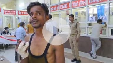 फिरोज़ाबाद: चिस्ती नगर इलाके में बच्चों के विवाद में एक शख्स पर चाकू से हमले का आरोप लगाया गया