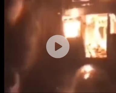 ग्वालियर गिर्द: ग्वालियर: माधवगंज की मिठाई दुकान में लगी आग