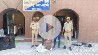 तुलसीपुर: थाना तुलसीपुर पुलिस ने चोरी के मामले में दो अभियुक्तों को मनकौरा जाने वाले मार्ग से किया गिरफ्तार