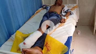 बेतिया: ट्रेन से कटा युवक का पैर, नाज़ुक हालत में जीएमसीएच में भर्ती