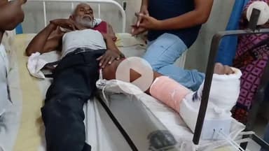 बेतिया: पुलिस एस्कॉर्ट गाड़ी की टक्कर से वृद्ध घायल, हालत गंभीर