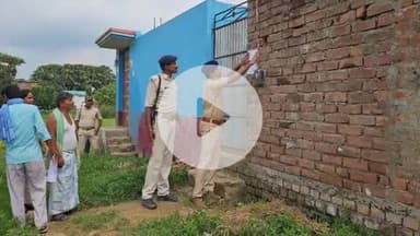 नाथनगर: कुख्यात अपराधी कपिल यादव की तलाश तेज, मधुसूदनपुर पुलिस ने घर पर इश्तिहार चस्पाया