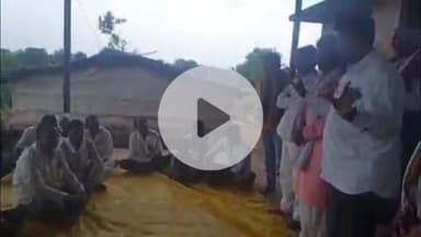 खालवा: खालवा के लंगोटी गांव में संविधान सत्याग्रह कार्यक्रम का आयोजन किया गया