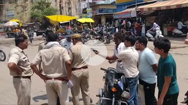 बूंदी: अहिंसासर्किल पर यातायात नियमों का उल्लंघन करने वाले 15 से ज्यादा वाहन चालकों के काटे गए चालान