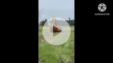 देहरादून: मसूरी देहरादून विकास प्राधिकरण ने अवैध प्लाटिंग के खिलाफ की ध्वस्तीकरण की कार्रवाई