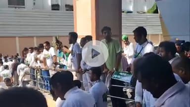 पटना ग्रामीण: बापू सभागार में छात्र-युवा संवाद के बाद मची अफरा-तफरी, शीशा टूटने से एक कार्यकर्ता घायल