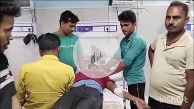 आरा: सनदिया गांव के समीप अज्ञात वाहन की टक्कर से घायल बाइक सवार को आरा सदर अस्पताल में कराया गया भर्ती