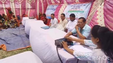 सुपौल: वीणा पंचायत के वार्ड 14 में लगा शिविर, लोगों ने सड़क बनाने की मांग की #jansamasya