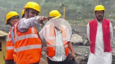 बेरमो: करगली: सीसीएल बी एंड के क्षेत्र के माइंस का सीसीएल रीजन के कार्यकारी अध्यक्ष के नेतृत्व में हुआ निरीक्षण