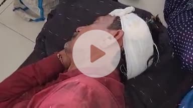 खालवा: भगवानपुरा में सड़क हादसे में बाइक सवार गंभीर रूप से घायल