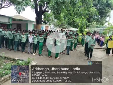 कोडरमा: कोडरमा में नशा मुक्ति अभियान के तहत शपथ ग्रहण और जागरूकता कार्यक्रम आयोजित