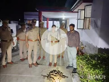 फिरोज़ाबाद: बसईमोहम्मदपुर थाना पुलिस ने 53 मुकदमे के माल का नियमानुसार निस्तारण किया, तमंचे व जुए से जुड़े माल को किया गया नष्ट