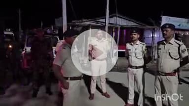 शिवहर: एसपी आधी रात को सड़क पर उतरे, घंटों तक कानून व्यवस्था का जायजा लिया