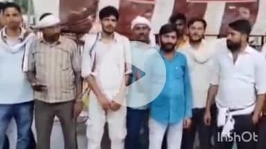 हुज़ूर: रीवा में बिजली विभाग के आउटसोर्स कर्मचारियों का आमरण अनशन मूसलाधार बारिश में 9वें दिन भी जारी