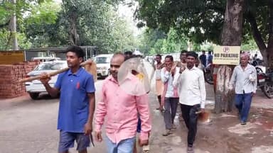 लातेहार में मनरेगा के AE और JE पर लगा 10% PC लेने का आरोप। मामला ग्राम उदयपुरा में आम बागवानी का। #latehar #manrega