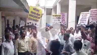 हिंगणघाट: शहरातील विविध समस्यासांठी राष्ट्रवादी काँग्रेस शरद पवार पक्षाचा नगरपरिषदेवर धडक मोर्चा, समस्या दूर करण्याची मागणी